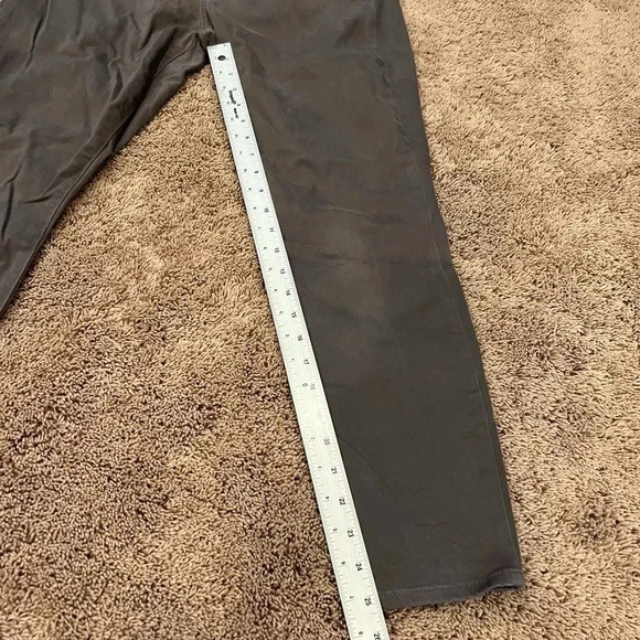 Gap true skinny high rise sateen pants shark fin gray 32s 32 short - Picture 13 of 13